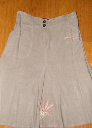 Лляна жіноча спідниця, дуже красива , в ідеальнійшому стані н. s !