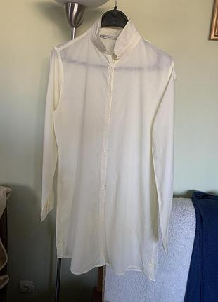 Легкая удлиненная рубашка