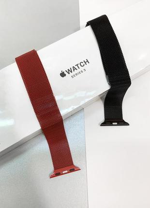 Ремінець міланська петля до apple watch 38/40 mm