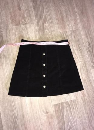Юбка вельветовая