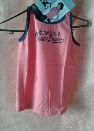 Майка для мальчика new basic италия р,128-134 лот 73