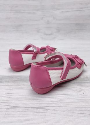 Фирменные детские туфельки для девочек4 фото