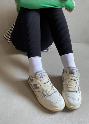 Стильні трендові кросівки new balance 550 жіночі підліткові дитячі 36-403 фото