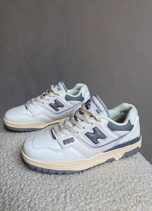 Стильні трендові кросівки new balance 550 жіночі дитячі підліткові 36-40