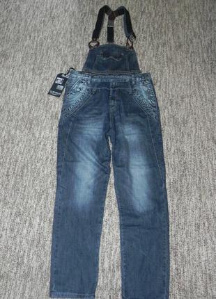 Новый джинсовый комбинезон, джинсы varxdar р. 341 фото