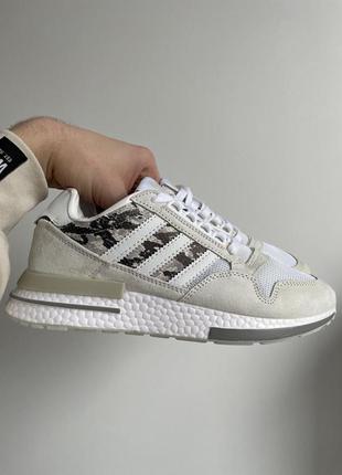 Кросівки adidas zx 500 rm white camo