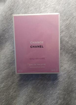 Chanel chance eau tendre eau de toilette tender 100мл оригінал жіноча туалетна вода, парфуми шанель тендер тендр1 фото