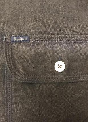 Новая мужская рубашка pepe jeans (l)2 фото