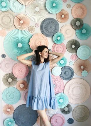 Нежное девичье платье на лето