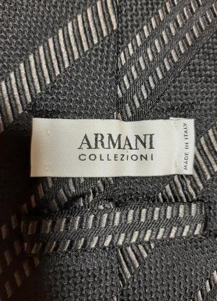 Шовкова краватка armani2 фото