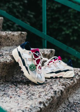 Кросівки yohji yamamoto y3 adidas shoes white/pink, кроссовки женские