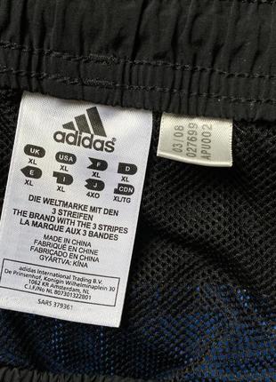 Плавательные шорты adidas vintage нейлоновые оригинал чёрные размер xl6 фото