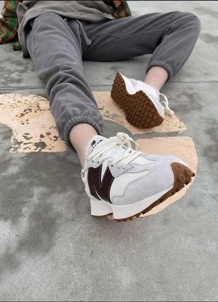 Стильні трендові кросівки new balance білі жіночі підліткові дитячі 36-405 фото