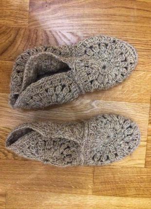 Домашние тапочки handmade