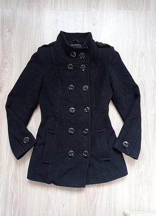 Натуральне кашемірове напівпальто