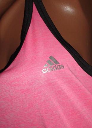 Рожева спортивна майка від adidas3 фото