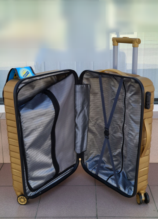 Великий чемодан carbon 2020 туреччина поліпропілен4 фото