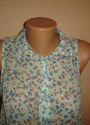 Шифонова блузка, туніка на 15 років matalan