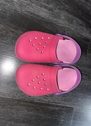 Кроксы, шлепанцы, клоги crocs electro iii, оригинал,  р-р с12 или 294 фото