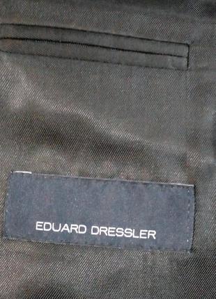 Шикарний  легкий піджак вовна + шовк  eduard dressler7 фото