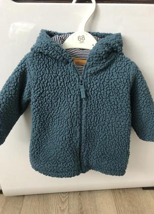 Кофта, меховушка m&s на 6 міс