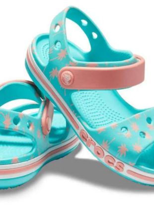 Сандалии босоножки crocs bayaband sandal kids1 фото