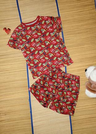 Распродажа пижама костюм летний домашний для мальчика 6-7лет