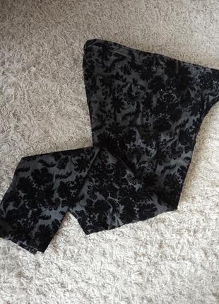 Натуральні тонкі завужені штани, штани, жаккард, мереживний узор, сексі, лиоцелл, бавовна, 3d