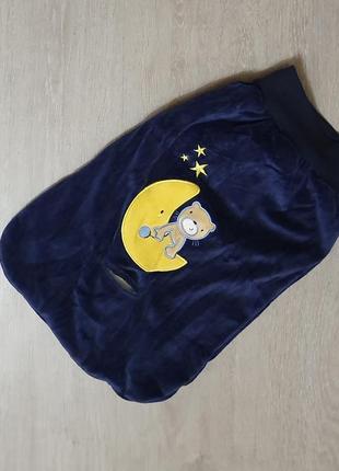 Продается нереально крутой велюровый спальный мешок для малыша