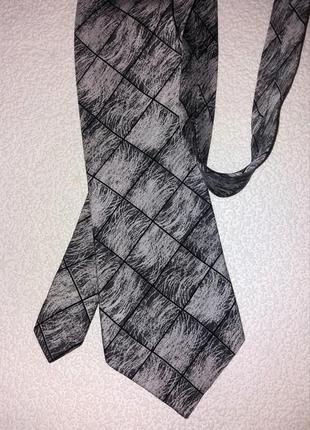 Фірмовий люкс краватку, шовк, ручна робота, сірий, чорний, срібло, італія, yilu