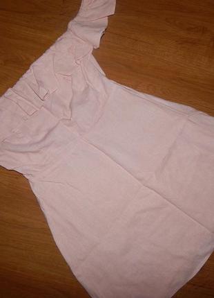 Плаття сарафан платье лен