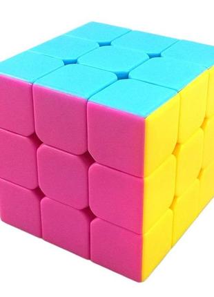 Кубик рубіка та ян без наклейок, головоломка.