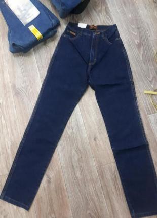 Vintage jeans модные молодёжные винтажные джинсы на талии высокая посадка.1 фото