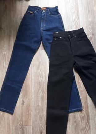 Vintage jeans модні молодіжні вінтажні джинси на талії висока посадка.5 фото