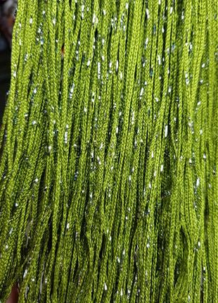 Шторы нити кисея радуга, дождь, лапша с люрексом