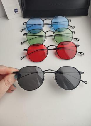 Круглі сонцезахисні окуляри з поляризацією polarized5 фото