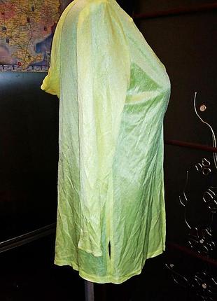 Кардиган лимонный,летний 46-48р.