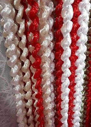 Шторы нити спиральки, лапша, макароны с люрексом