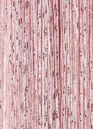 Штори нитки серпанок веселка, дощ, локшина з люрексом