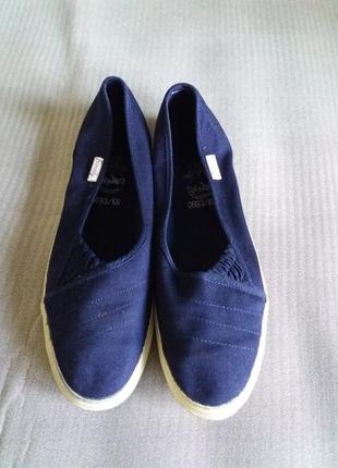 Джинсовые мокасины