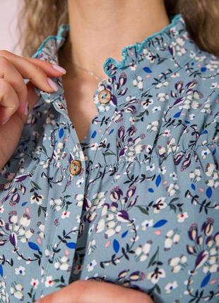 Новинка! блуза весна- лето очень красивые две расцветки длинный рукав s m 44-465 фото