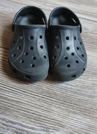 Крокси чорні crocs c10-11 26-28р7 фото