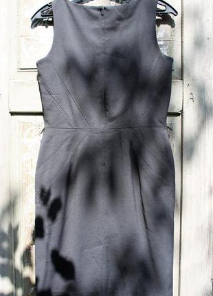 Стильне плаття без рукавів кольору графіт4 фото