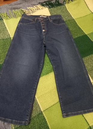 Продам новые джинсы кюлоты levi's (32)2 фото
