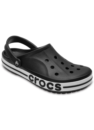 Сабо crocs bayaband clog крокси чорні 205089-066 black2 фото