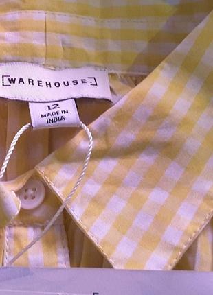 Блуза, uk12, eur 40, 100 хлопок, warehouse, великобритания6 фото
