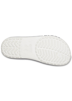 Тапочки crocs bayaband flip вьетнамки крокс белые 205393-126 white5 фото