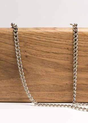 Розпродаж ексклюзивна стильна дерев'яна сумка wisewoodbag клатч кросс-боди деревянная