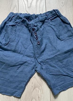 Шорты лён