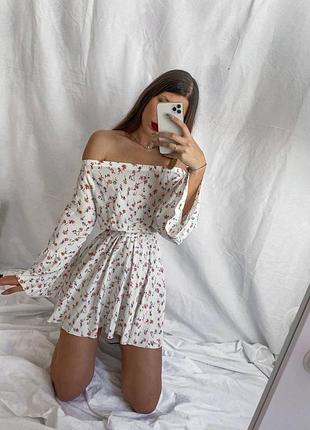Плаття в квітковий принт